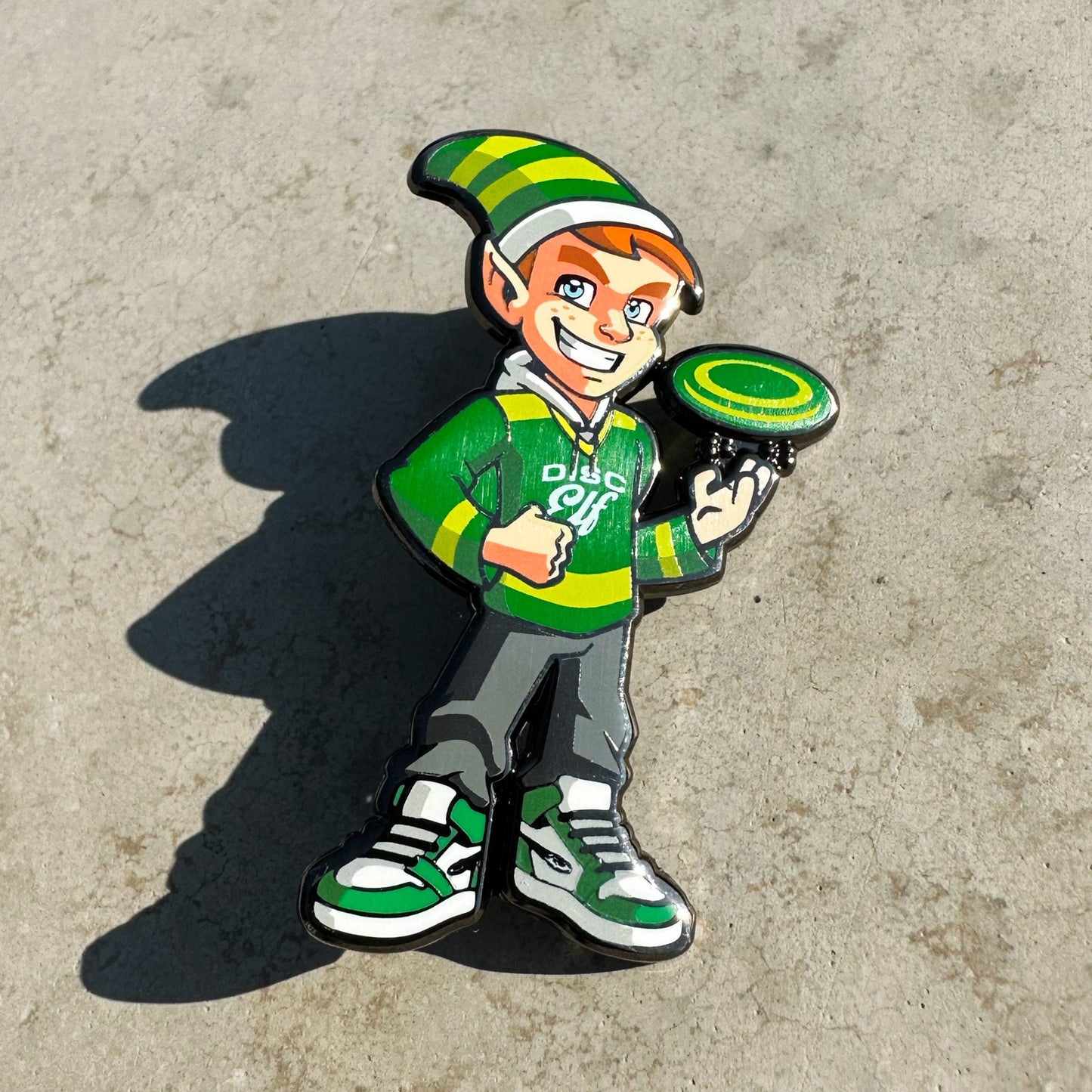 Disc Elf Pin